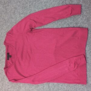 Banana Republic - Crew-neck Sweater - Cashmere & Silk - Pink, Lightweight